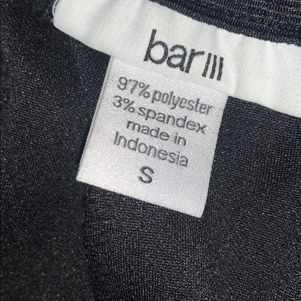 Bar III Black Ruffle pants - Picture 10 of 11
